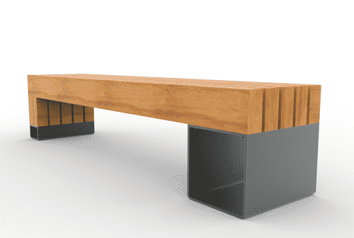 SEDORA Panchina dal design contemporaneo e accogliente (PKDS100)