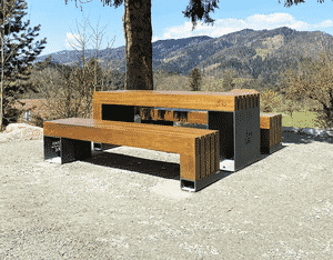SEDORA Panchina dal design contemporaneo e accogliente (PKDS100)