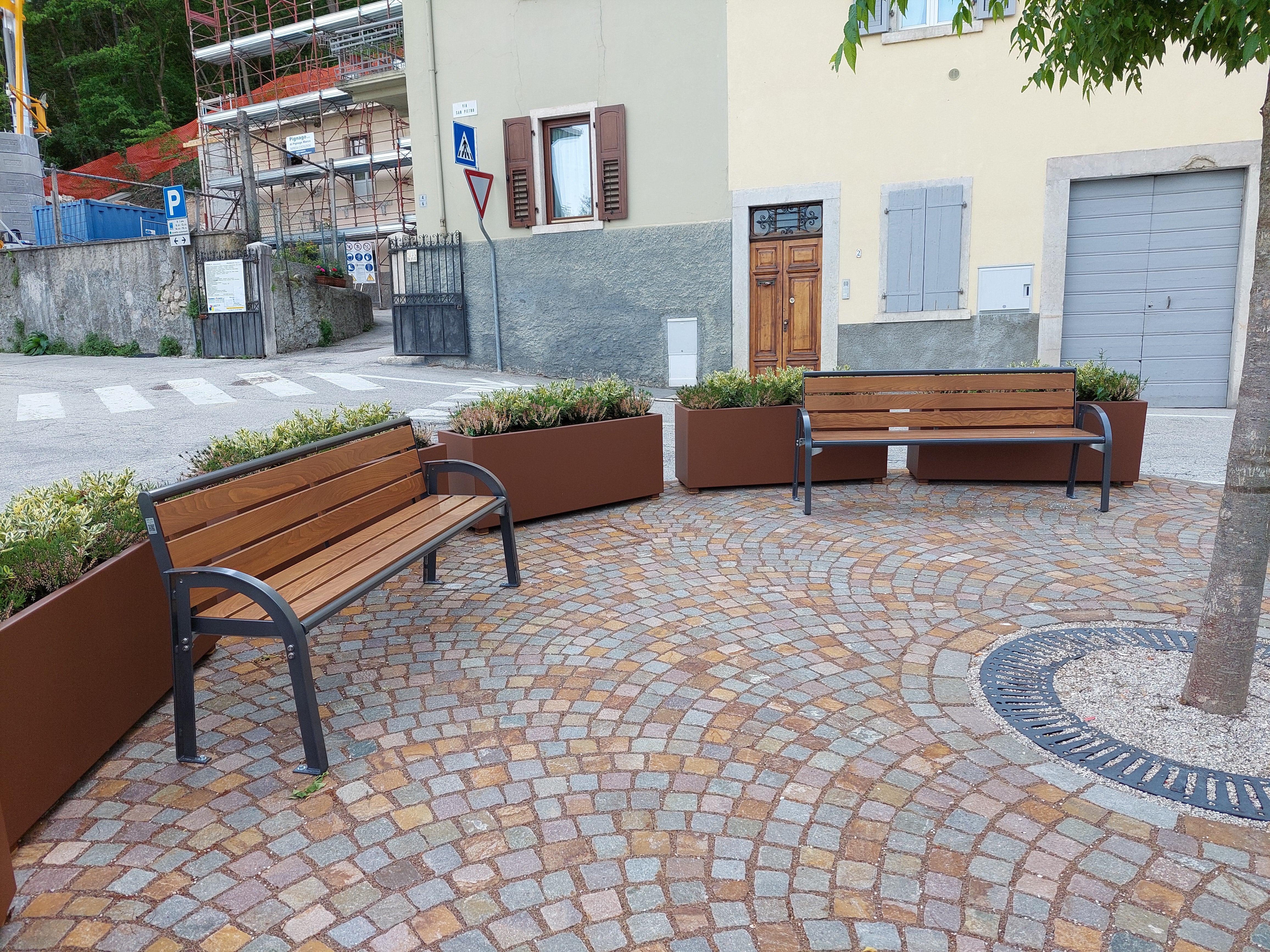 SEDORA Stella Style – Panchina con inserti personalizzabili, con o senza schienale